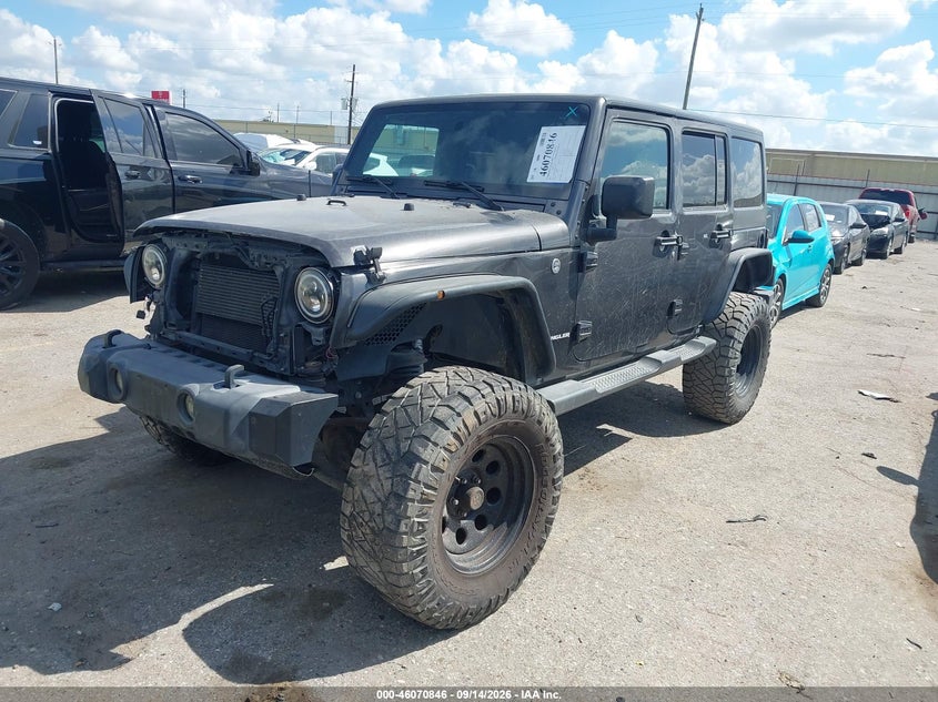 Vin: 1c4bjwdgxhl592937, lot: 46570381, jeep wrangler unlimited sport 4x4 20172