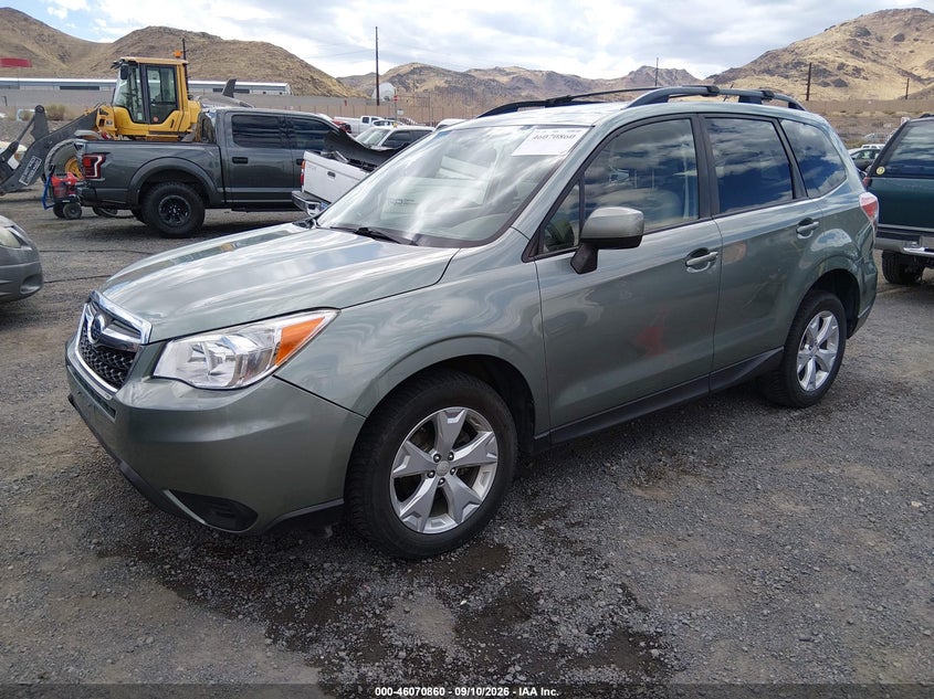Vin: jf2sjadcxfh599081, lot: 46570395, subaru forester 2.5i premium 20152