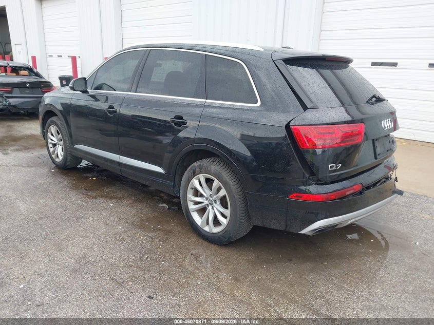 Vin: wa1laaf79hd033176, lot: 46570406, audi q7 3.0t premium 20173