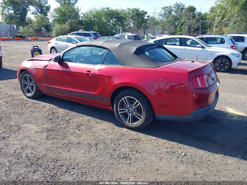 FORD MUSTANG 2010 VIN 1ZVBP8EN2A5166903