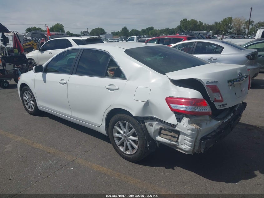 Vin: 4t4bf3ek0br131249, lot: 46570432, toyota camry xle 20113