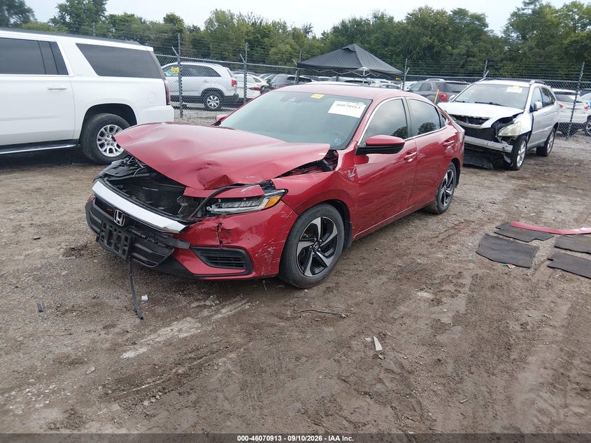 Vin: 19xze4f54ne003338, lot: 46570448, honda insight ex 20222