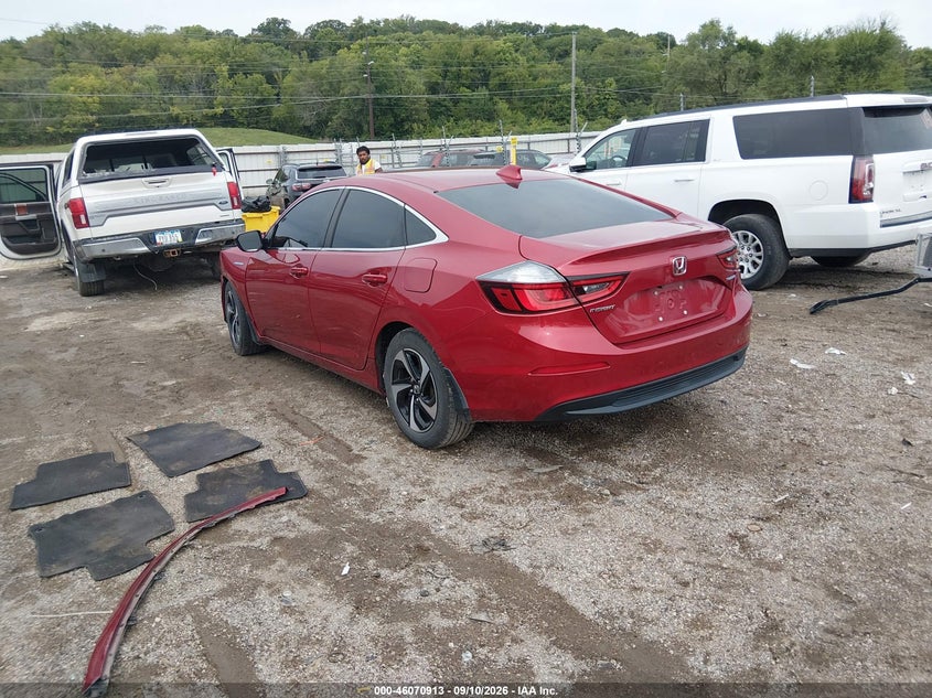 Vin: 19xze4f54ne003338, lot: 46570448, honda insight ex 20223