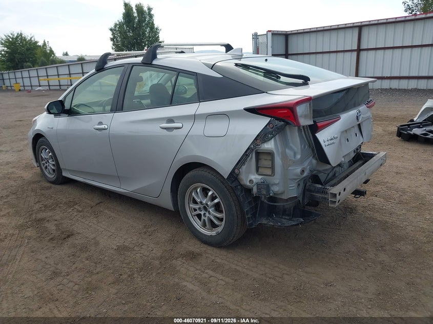 Vin: jtdl9rfu0k3011289, lot: 46570456, toyota prius xle 20193