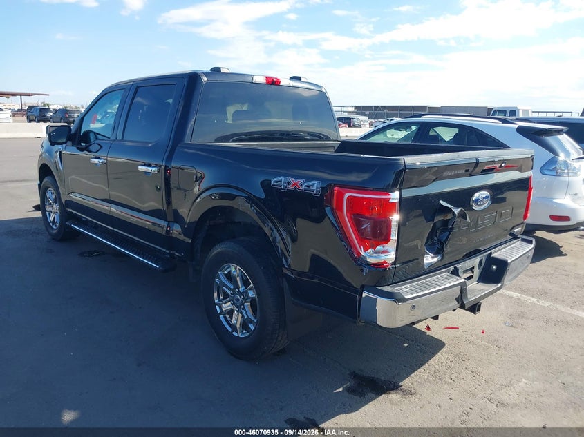 Vin: 1ftfw1e8xmfa53854, lot: 46570470, ford f-150 xlt 20213