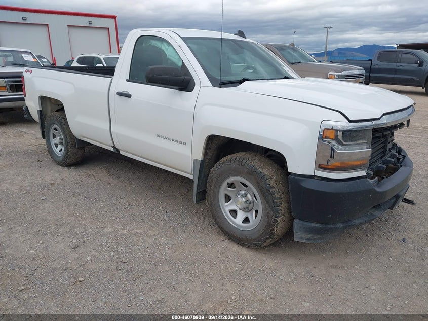 Vin: 1gcnknec3jz261880, lot: 46570474, chevrolet silverado 1500 wt 2018 img_1