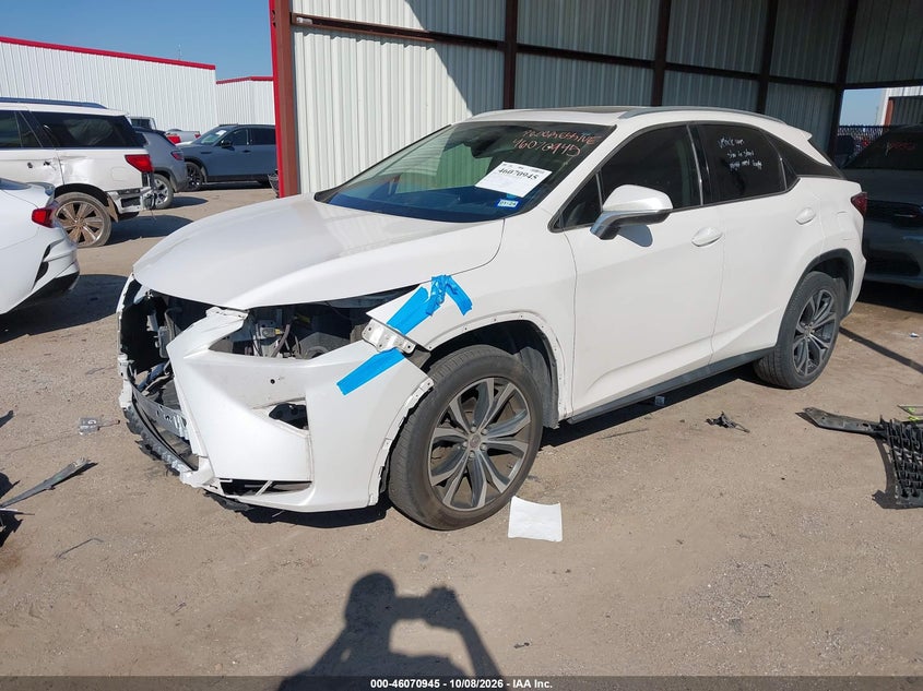 Vin: 2t2zzmcaxhc063791, lot: 46570480, lexus rx 350 20172