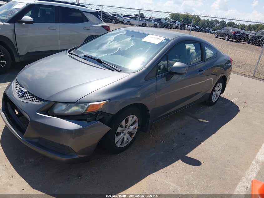 Vin: 2hgfg3b56ch563099, lot: 46570515, honda civic lx 20122