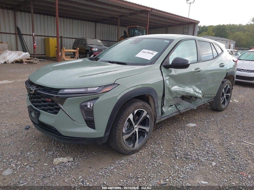 Vin: kl77lge28rc096946, lot: 46570531, chevrolet trax fwd 1rs 20242