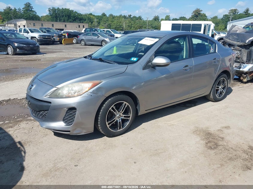 Vin: jm1bl1uf3c1568312, lot: 46570536, mazda mazda3 i sport 20122