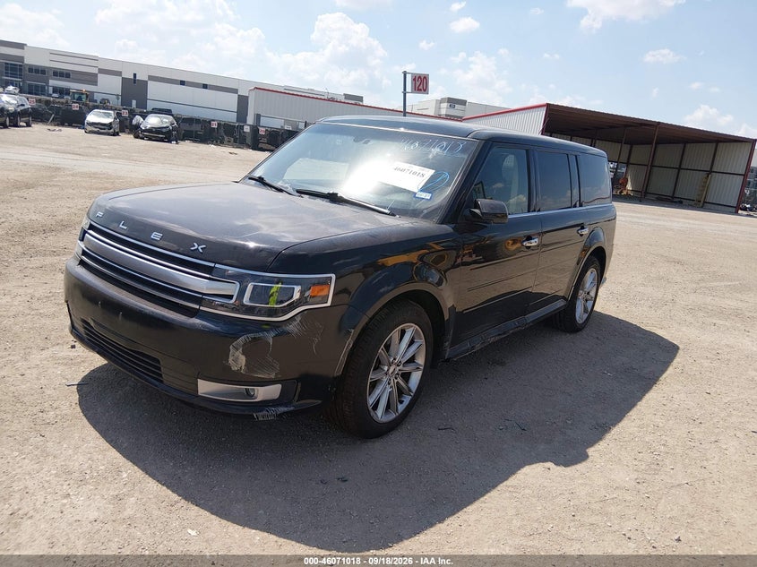 Vin: 2fmhk6d84kba22385, lot: 46570553, ford flex limited 20192
