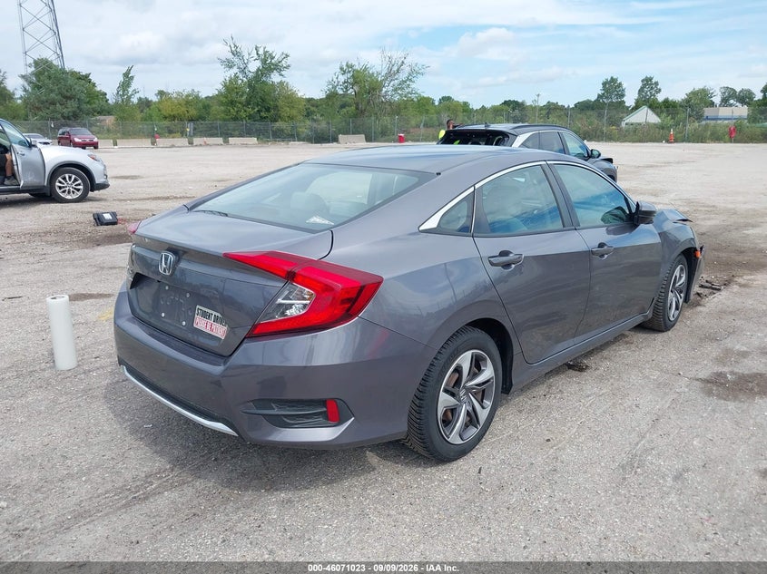 Vin: 19xfc2f66ke032034, lot: 46570558, honda civic lx 20194
