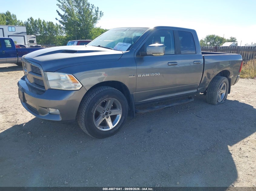 Vin: 1c6rd7ht8cs122155, lot: 46570576, ram 1500 sport 20122