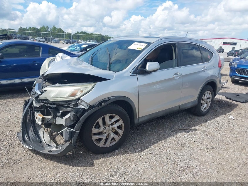 Vin: 2hkrm4h71fh657020, lot: 46570588, honda cr-v ex-l 20152