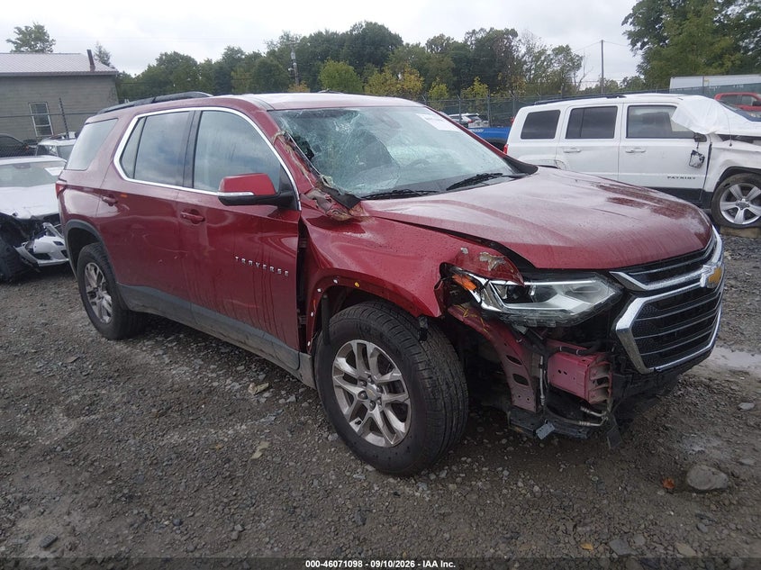 Vin: 1gnevgkw7mj239439, lot: 46570633, chevrolet traverse awd lt cloth 2021 img_1