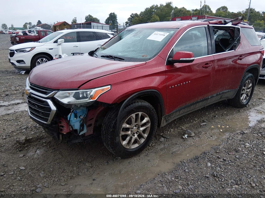 Vin: 1gnevgkw7mj239439, lot: 46570633, chevrolet traverse awd lt cloth 20212