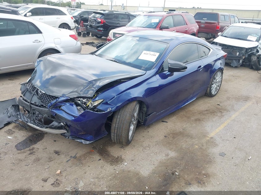 Vin: jthha5bc4g5003161, lot: 46570643, lexus rc 200t 20162