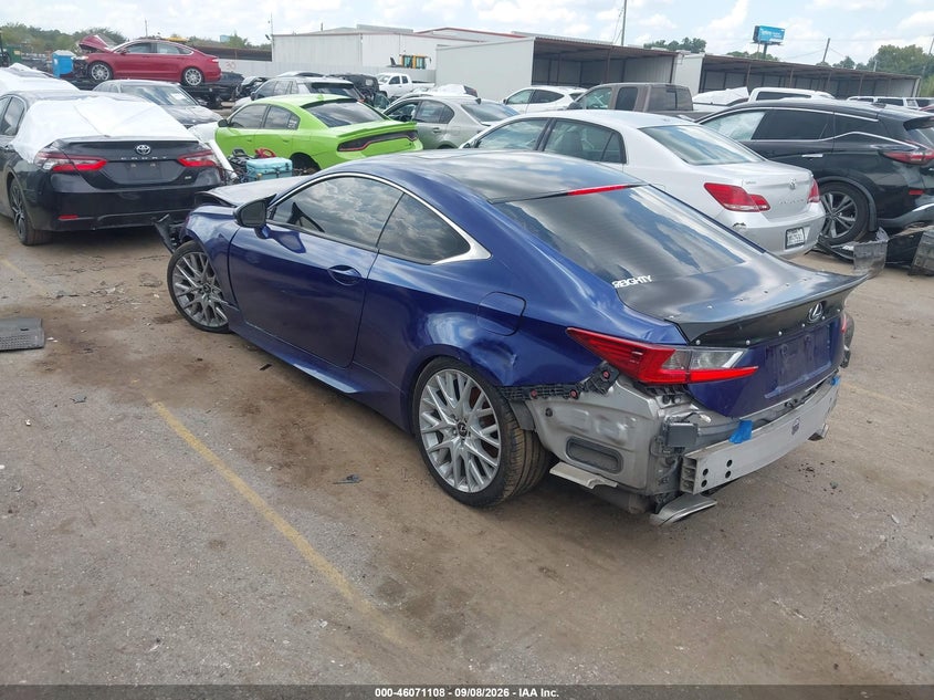 Vin: jthha5bc4g5003161, lot: 46570643, lexus rc 200t 20163