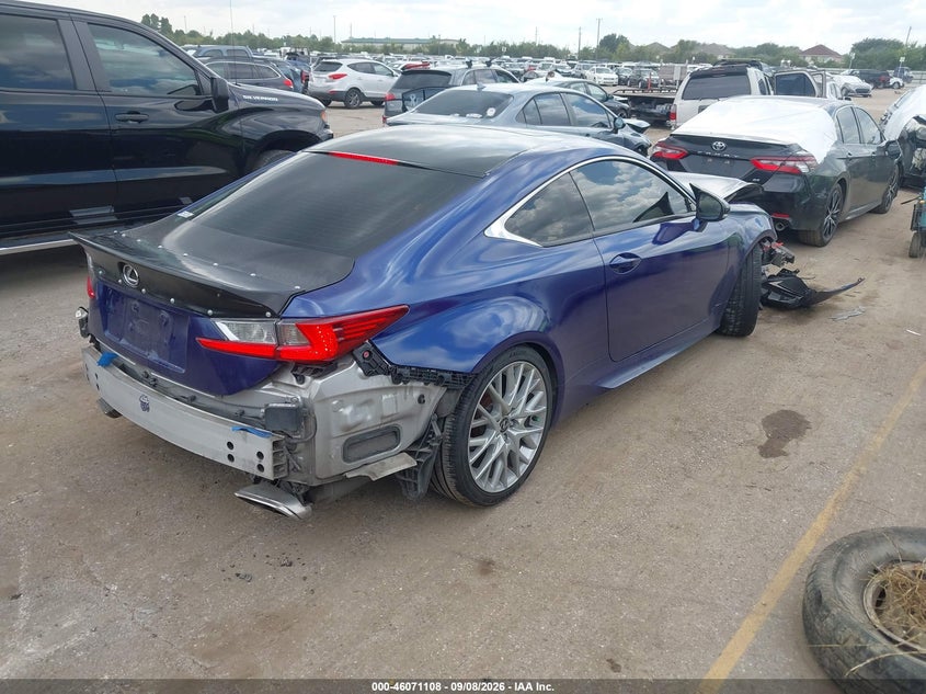 Vin: jthha5bc4g5003161, lot: 46570643, lexus rc 200t 20164