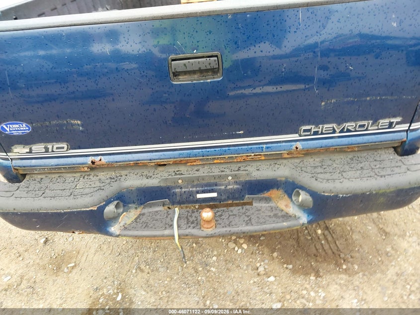CHEVROLET S-10 1999 VIN 1GCCS1441XK240425