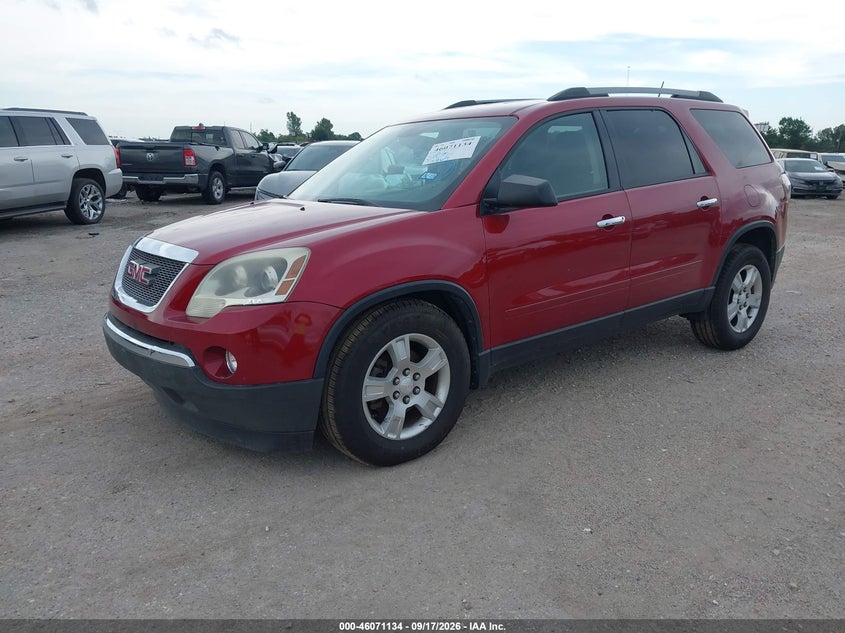 Vin: 1gkkrned8cj382398, lot: 46570669, gmc acadia sl 20122