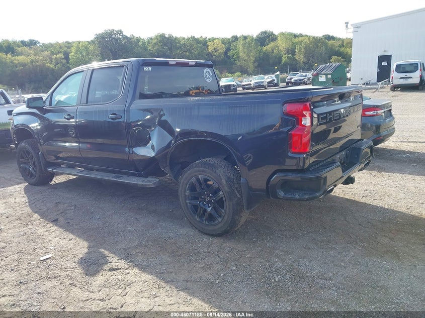 Vin: 3gcudeed8pg130550, lot: 46570720, chevrolet silverado 1500 rst 20233