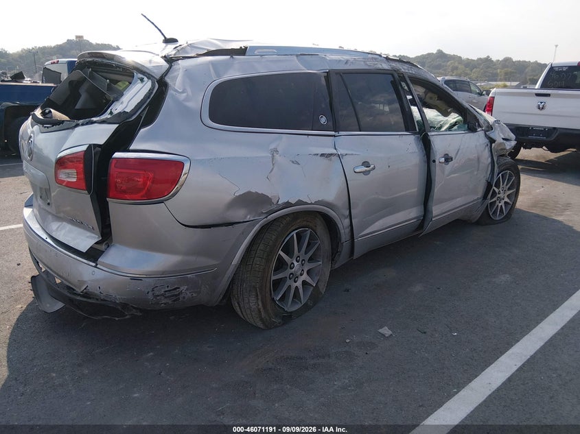 Vin: 5gakrbkd9ej142411, lot: 46570726, buick enclave leather 20144
