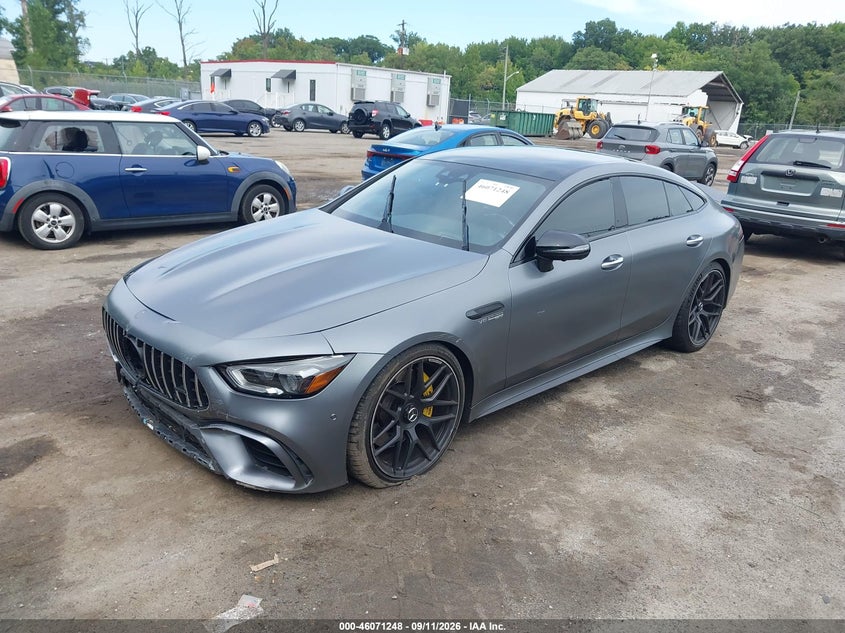 Vin: wdd7x8kb5la012527, lot: 46570783, mercedes-benz amg gt 63 4-door coupe s 20202