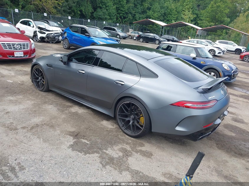 Vin: wdd7x8kb5la012527, lot: 46570783, mercedes-benz amg gt 63 4-door coupe s 20203