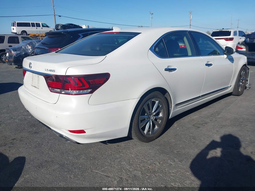 Vin: jthbl5ef5f5134572, lot: 46570809, lexus ls 460 20154