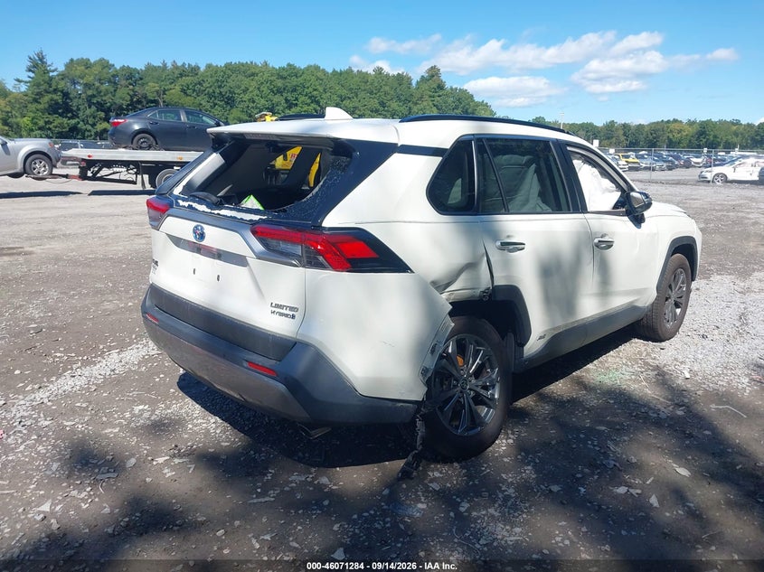 Vin: jtmd6rfv1nd055029, lot: 46570819, toyota rav4 hybrid limited 20224