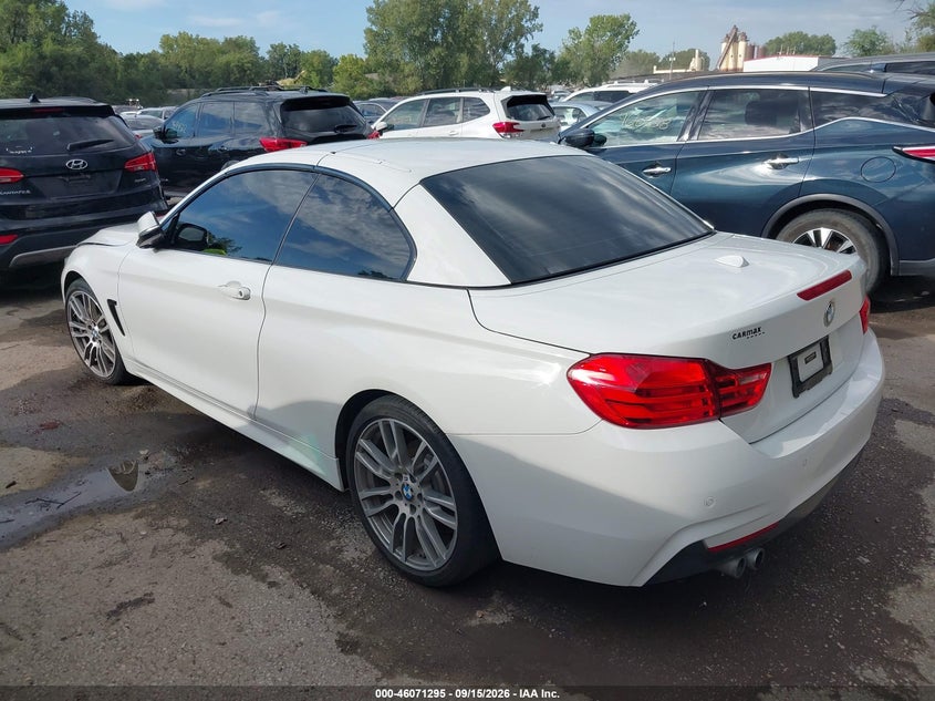 Vin: wba3v7c58g5a28740, lot: 46570830, bmw 428i 20163