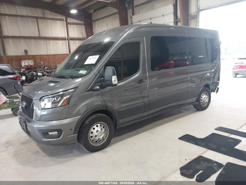 Vin: 1fbax9cgxrka27225, lot: 46570844, ford transit-350 passenger van xlt 20242