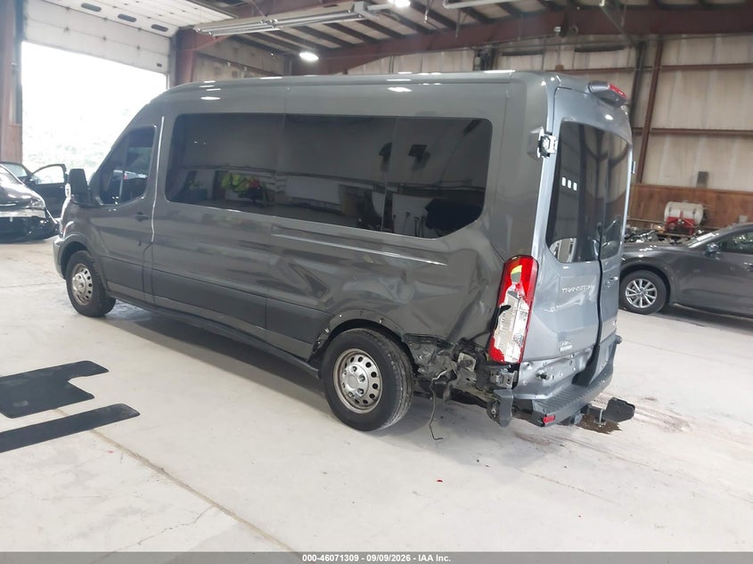 Vin: 1fbax9cgxrka27225, lot: 46570844, ford transit-350 passenger van xlt 20243