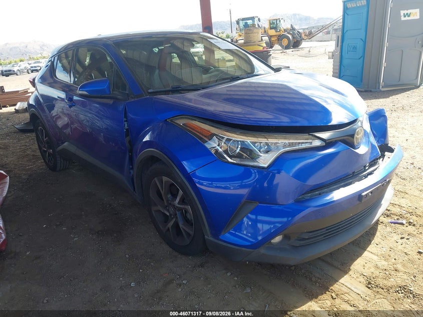 Vin: jtnkhmbx2k1016180, lot: 46570852, toyota c-hr limited 20191