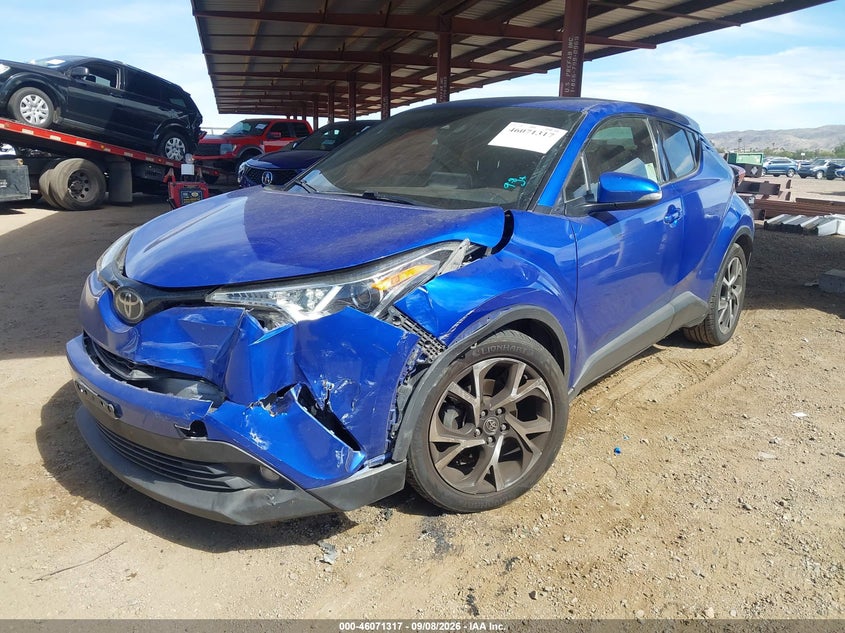 Vin: jtnkhmbx2k1016180, lot: 46570852, toyota c-hr limited 20192