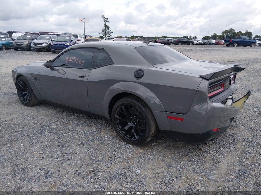 Vin: 2c3cdzc99ph654084, lot: 46570855, dodge challenger srt hellcat redeye widebody jailbreak 20233