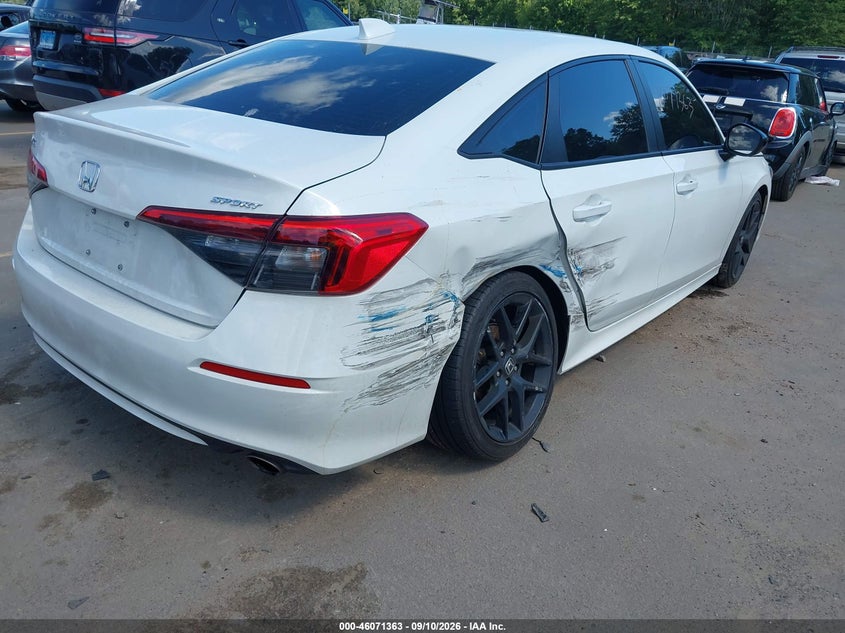 Vin: 2hgfe2f52rh537568, lot: 46570898, honda civic sport 20244
