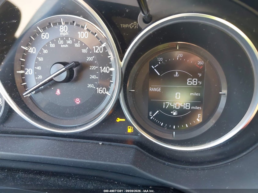 2017 MAZDA 6 SEDAN 2.5L I-4 DI, DOHC, VVT, REGULAR , 184HP