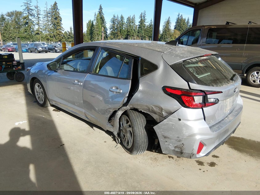 Vin: jf1guabc2r8332784, lot: 46570954, subaru impreza base 5-door 20243