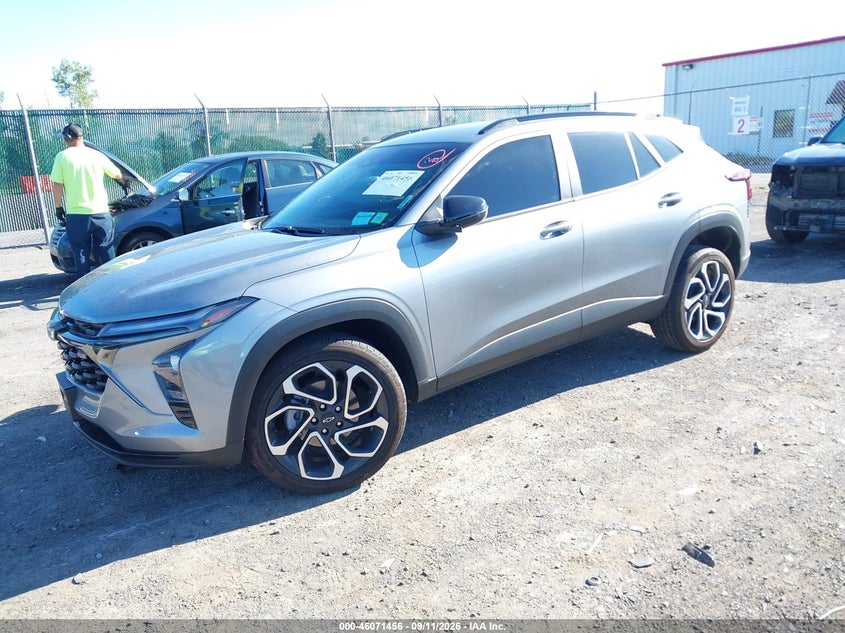 Vin: kl77ljep9sc002796, lot: 46570991, chevrolet trax fwd 2rs 20252