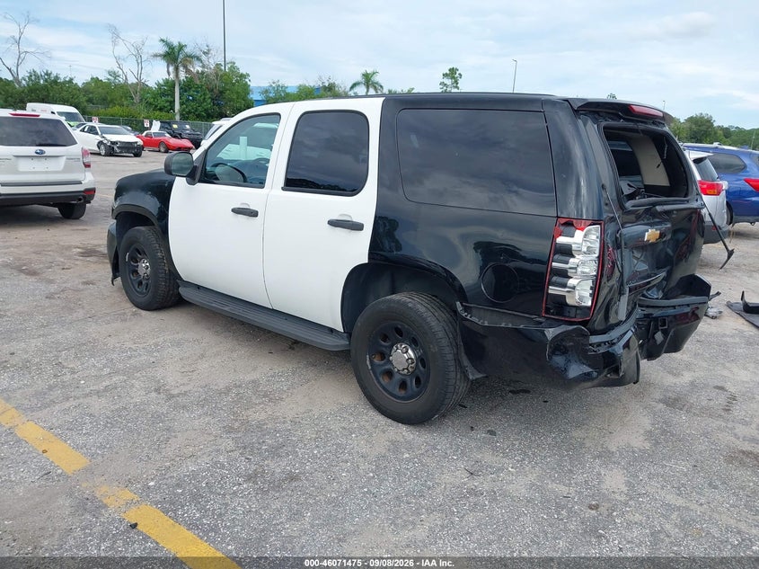 Vin: 1gnlc2e04dr219528, lot: 46571010, chevrolet tahoe commercial fleet 20133