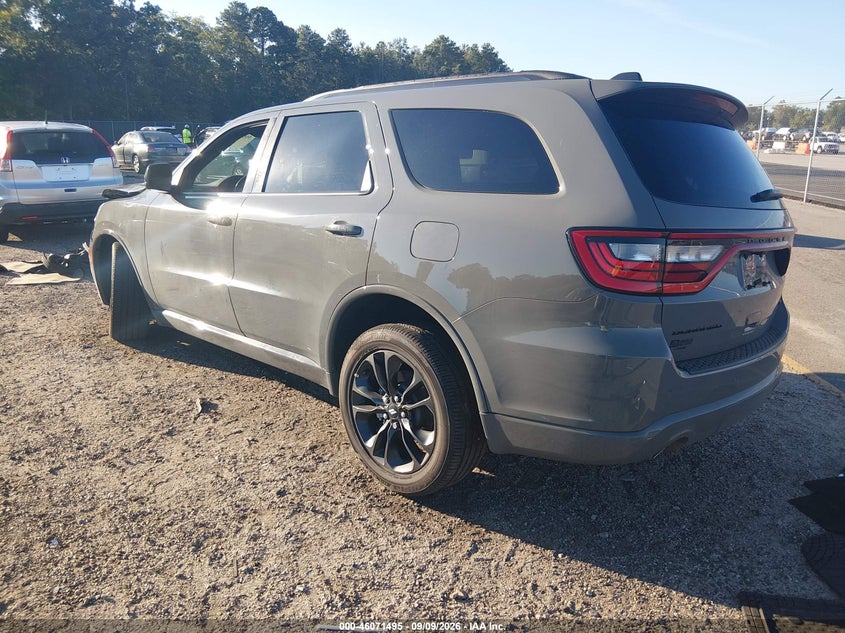 Vin: 1c4rdhdg5tc268451, lot: 46571030, dodge durango gt rwd 20263