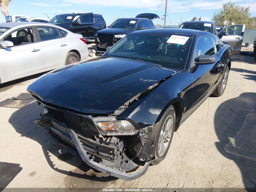 Vin: 1zvbp8am9c5252953, lot: 46571041, ford mustang v6 premium 20122