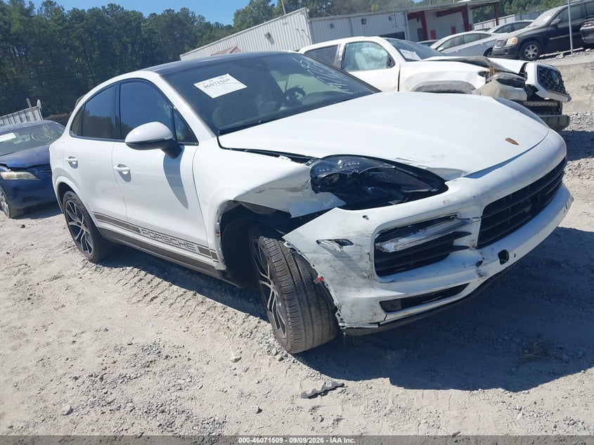 2022 Porsche Cayenne Coupe Platinum Edition, По кругу, IAAI, VIN WP1BA2AY3NDA47785