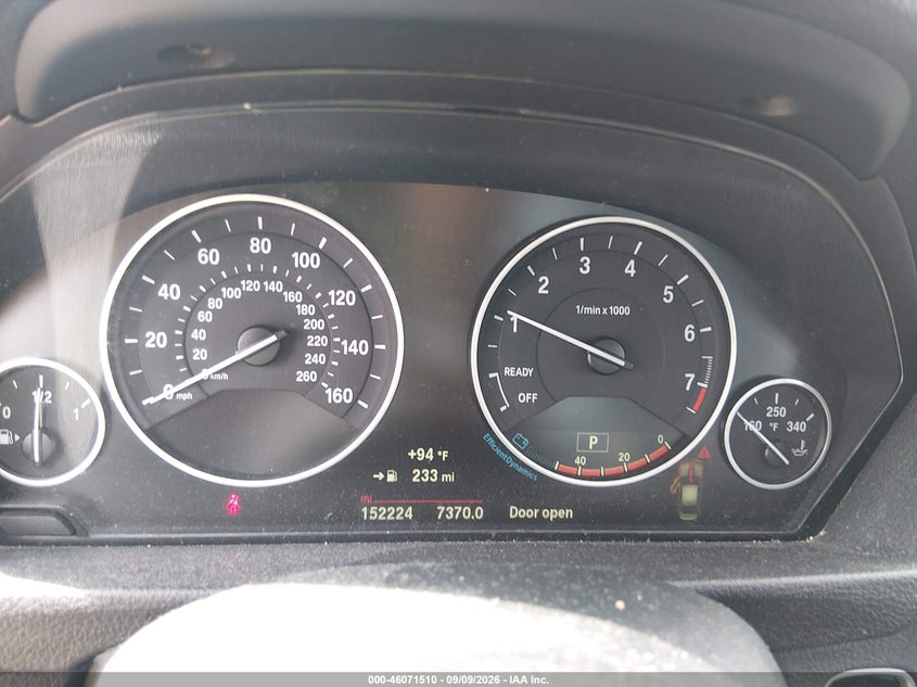2015 BMW 320I auction photo 7