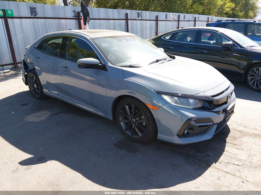 Vin: shhfk7h68mu208171, lot: 46571065, honda civic ex 2021 img_1