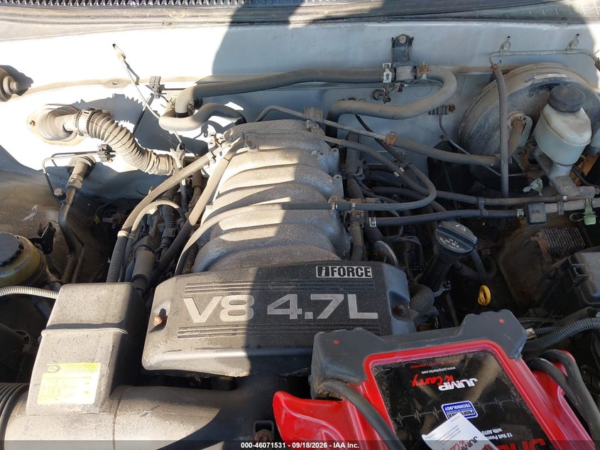 TOYOTA TUNDRA 2001 VIN 5TBBT441X1S153793