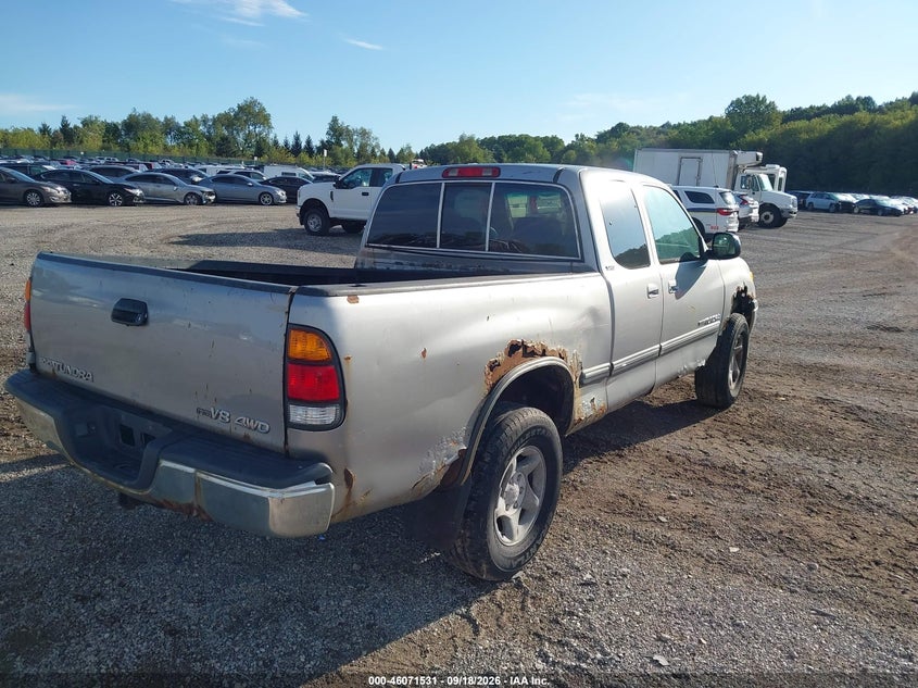 TOYOTA TUNDRA 2001 VIN 5TBBT441X1S153793