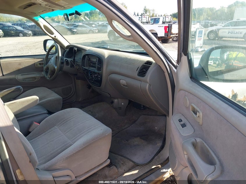 TOYOTA TUNDRA 2001 VIN 5TBBT441X1S153793
